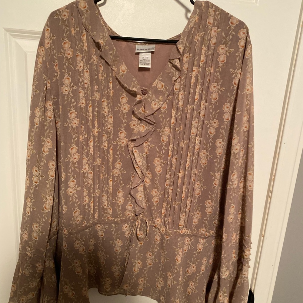 Long sleeve blouse